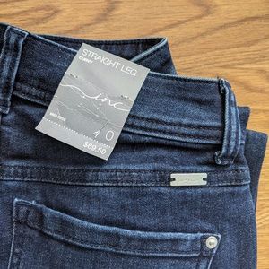 🆕INC Denim Straight Leg Curvy Fit Medium Wash Jean
